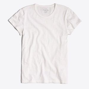 J. Crew studio tee medium white women